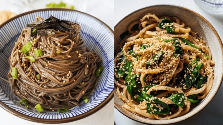 Udon Vs Soba Noodles What S The Difference Diffen Food