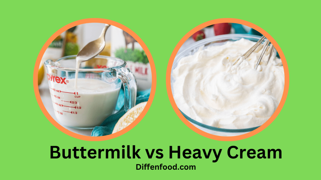 Buttermilk vs Heavy Cream Know the Differences Diffen Food