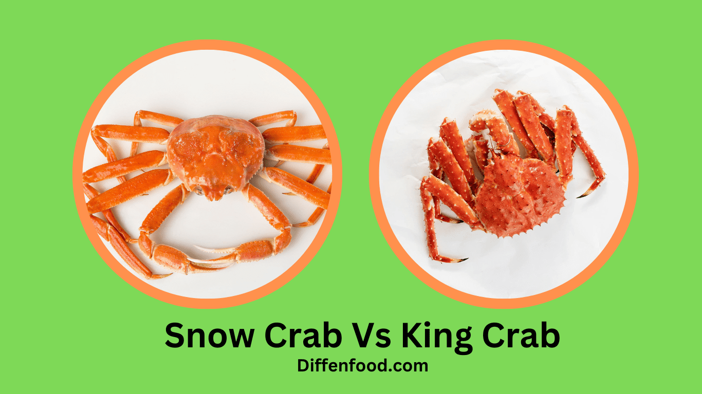 Snow Crab Vs King Crab Whats The Difference Diffen Food 8480