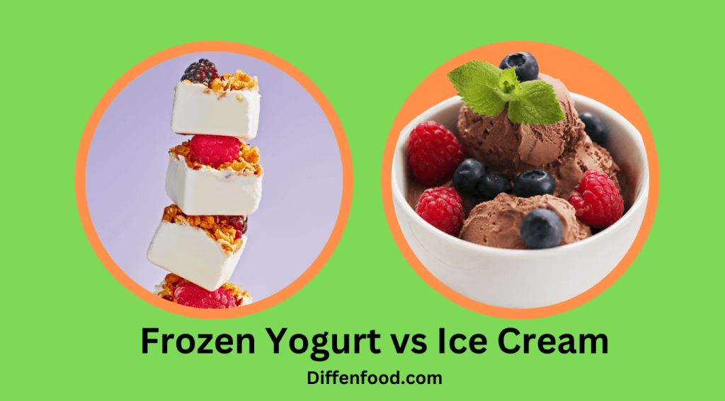 Frozen Yogurt vs Ice Cream All Differences Explained