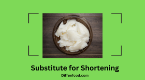 Substitute for Shortening